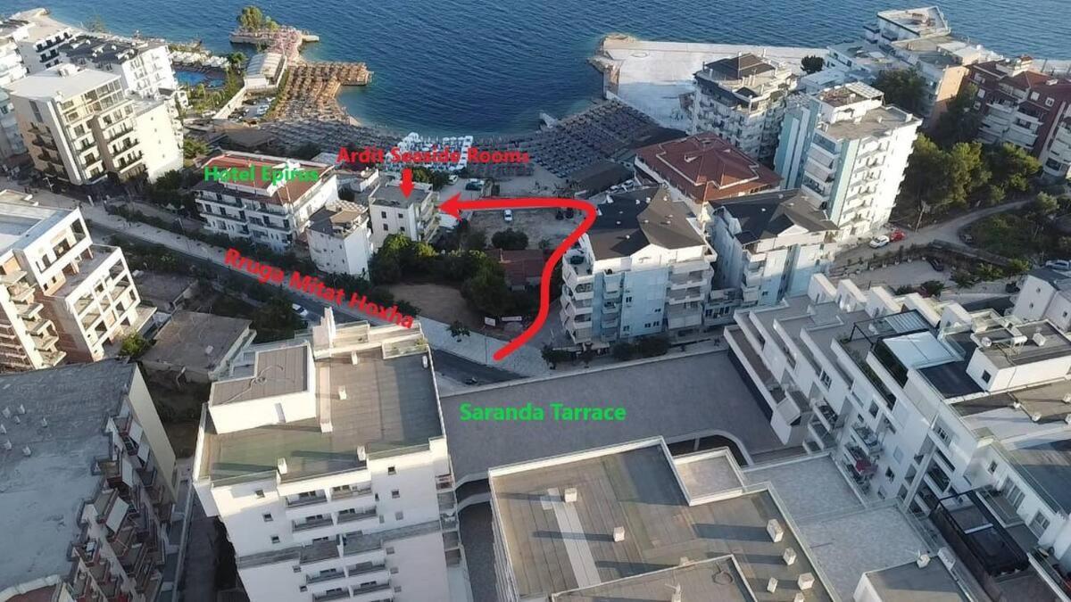 Ardit Seaside Rooms Sarandë 外观 照片